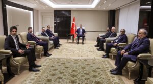 Bakan Fidan, Körfez ve Ürdün Büyükelçilerini Kabul Etti