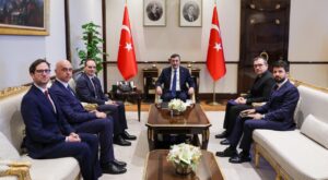 Cumhurbaşkanı Yardımcısı Yılmaz, 4 Ülkenin Ankara Büyükelçisini Kabul Etti