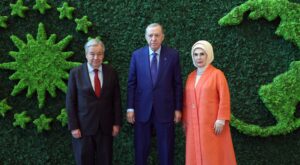 Emine Erdoğan’dan Guterres’in Barış Ödülüne Tebrik