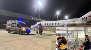 54 Günlük Bebek İçin Zamanla Yarış: Çanakkale’den Ankara’ya Şifa Yolculuğu