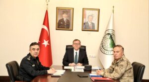 Kars’ta Güvenlik Toplantısı VKS Üzerinden Gerçekleştirildi