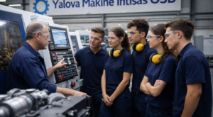 Yalova Makine OSB’den İstihdama Büyük Katkı: İş Garantili Meslek Eğitimi Başlıyor