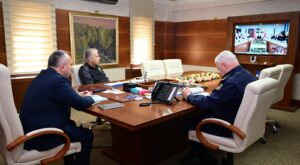 Nevşehir Valisi Ali Fidan, İçişleri Bakanlığı Koordinasyon Toplantısına Katıldı