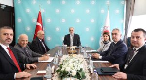 Dışişleri Bakan Yardımcısı Kulaklıkaya, UHİK Heyetini Kabul Etti