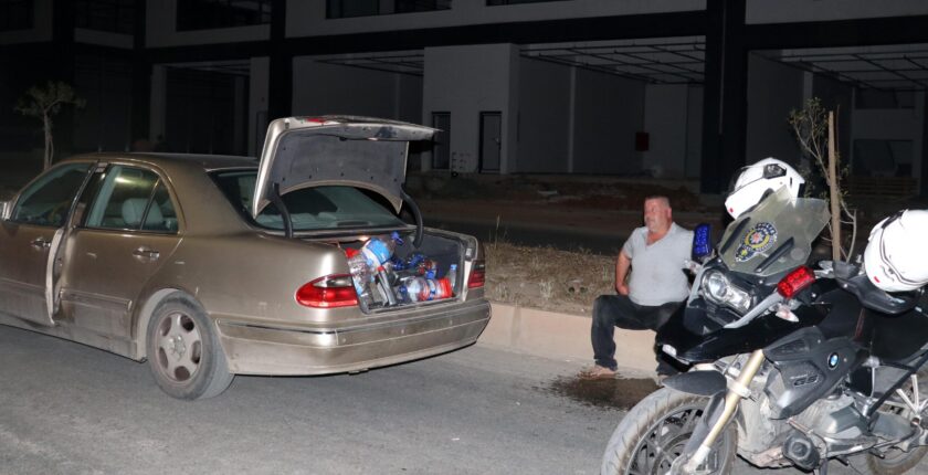 Antalya’da Polisten Kaçan Ehliyetsiz Sürücüye 43 Bin TL Ceza