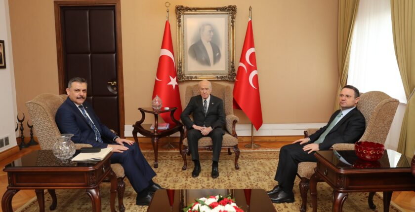 İçişleri Bakanı Mustafa Çiftçi Ve Adalet Bakanı Akın Gürlek’ten MHP Lideri Devlet Bahçeli’ye Ziyaret