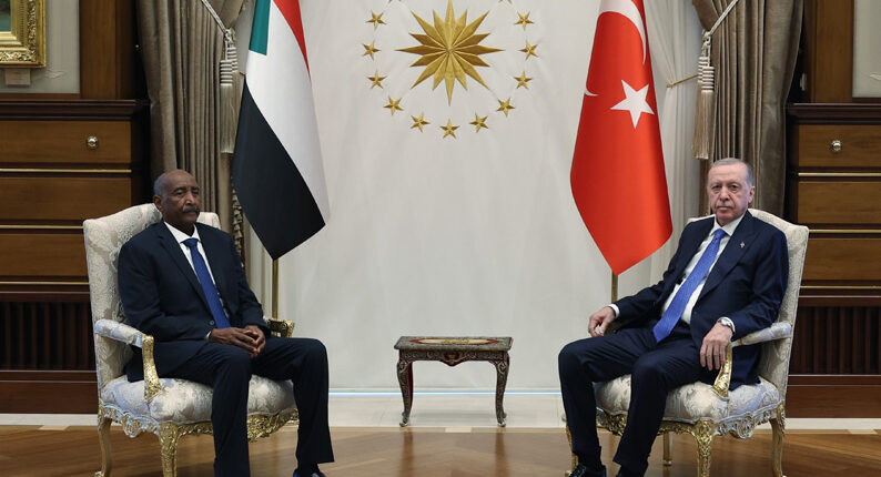 Cumhurbaşkanı Recep Tayyip Erdoğan Sudan Egemenlik Konseyi Başkanı Abdulfettah El Burhan İle Görüştü