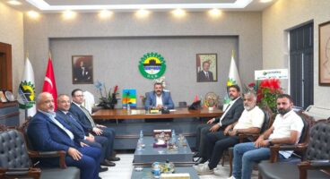 Diyarbakır OSB Yönetimine Anlamlı Hayırlı Olsun Ziyareti