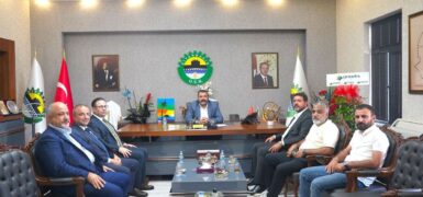 Diyarbakır OSB Yönetimine Anlamlı Hayırlı Olsun Ziyareti