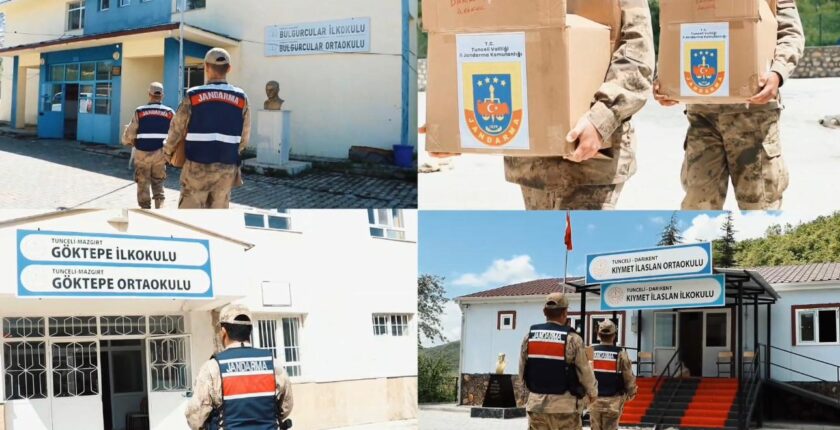 Tunceli’de Jandarmadan Anlamlı Destek: Munzur’dan Sayfalara Yolculuk Projesi İle Köy Okullarına Kitap Seferberliği