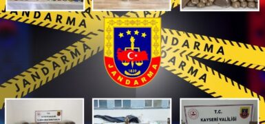 Kayseri İl Jandarma Komutanlığından Mayıs Ayı Bilançosu: Çok Sayıda Suç Unsuru Ele Geçirildi Ve 88 Şüpheli Yakalandı
