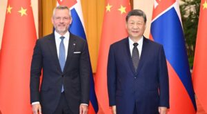 Çin Devlet Başkanı Şi Ve Slovakya Cumhurbaşkanı Pellegrini Pekin’de Bir Araya Geldi